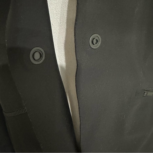 Athleta Interstellar Black Blazer SZ 10 Athleisure Casual Lightweight NWT - Picture 5 of 12